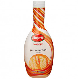 Mapro Toppings Butterscotch Syrup  Plastic Bottle  500 millilitre